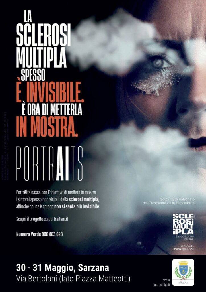 portraits mostra sclerosi multipla