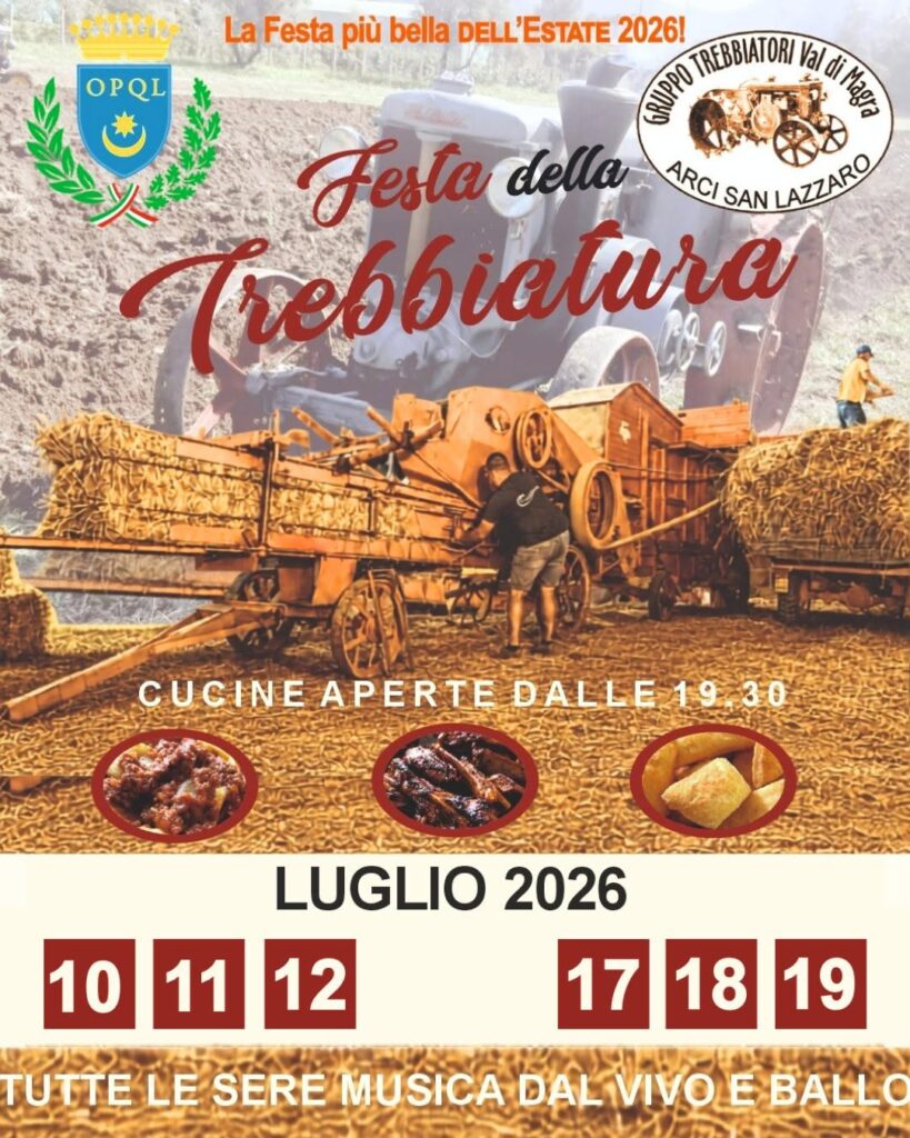 Festa della Trebbiatura 2026