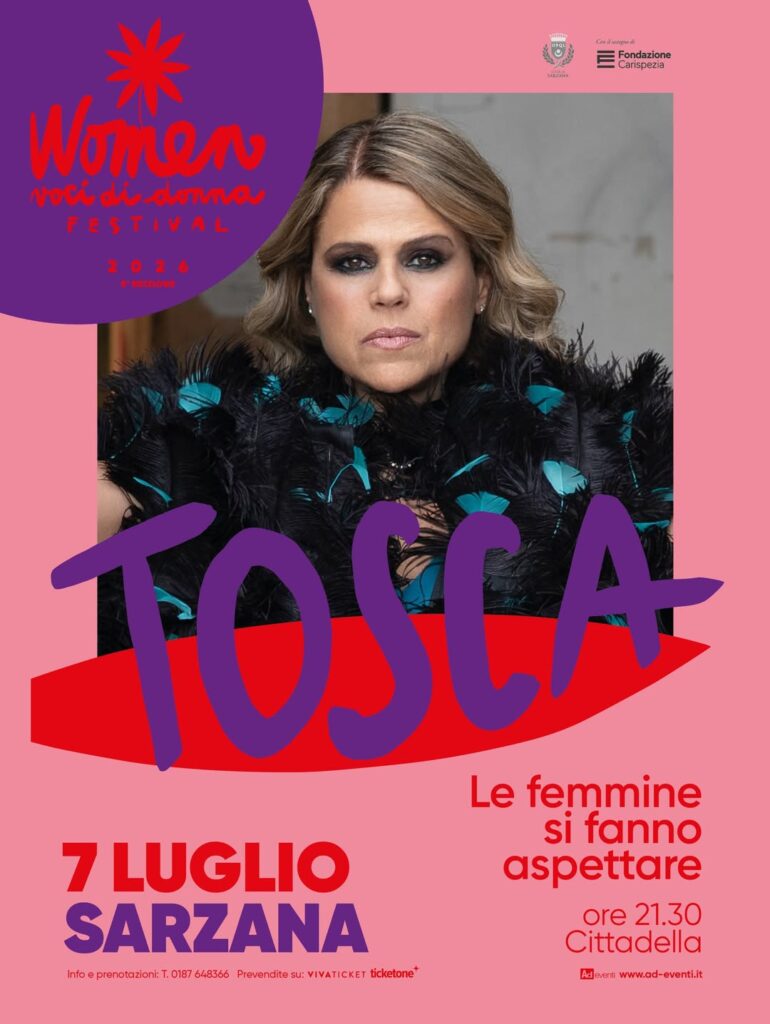 Festival Women Sarzana - Tosca 2026