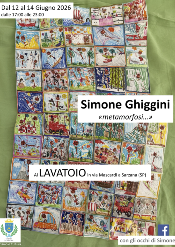 Mostra Metamorfosi di Simone Ghiggini