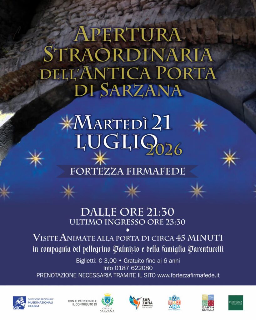 Apertura straordinaria dell'antica porta pisana 2026