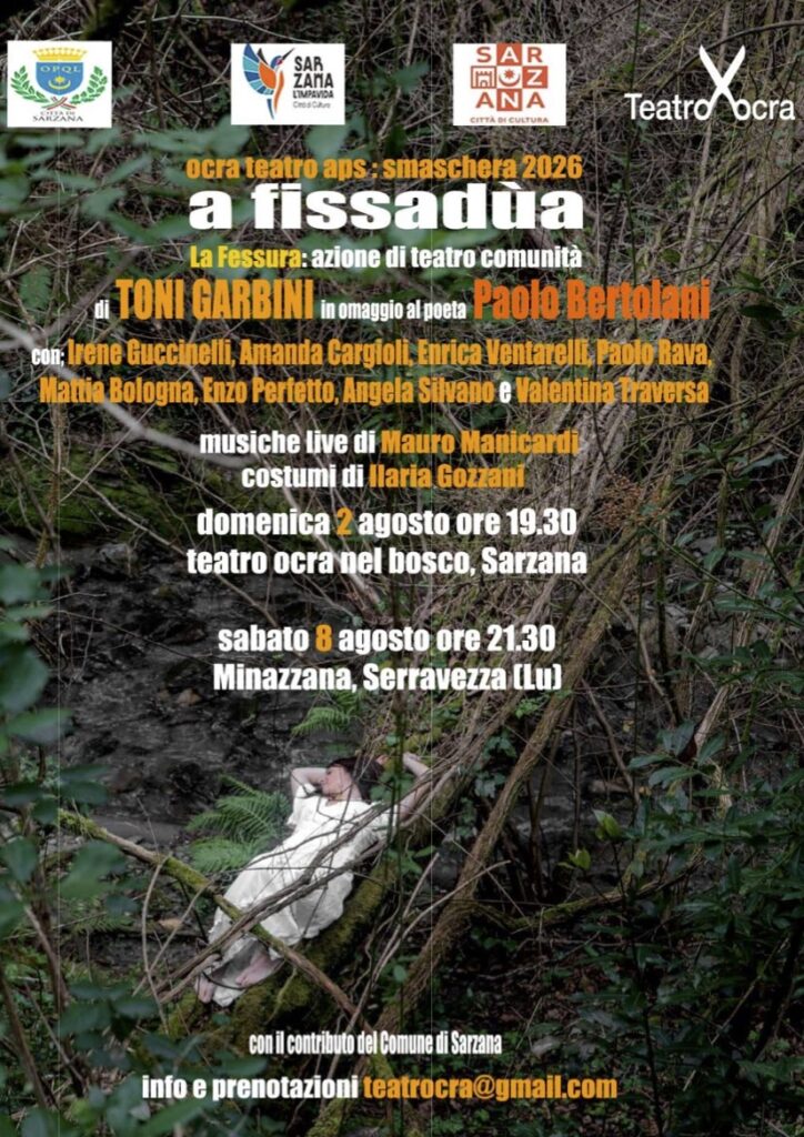 Smaschera 2026 teatro ocra nel bosco