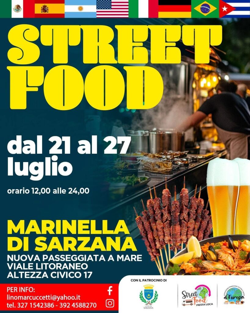 Street Food Marinella 21-27 luglio